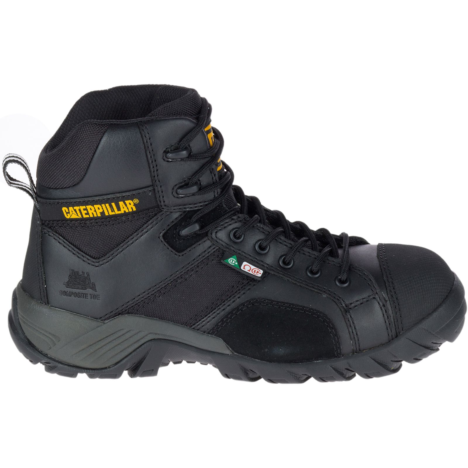 Caterpillar Work Boots Sharjah - Caterpillar Argon Hi Composite Toe Csa Womens - Black LQYDTP854